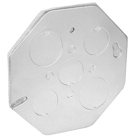 Southwire Electrical Box Cover, Octagon, Galvanized Steel CBP-VT